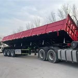3 Axle Dropside Side Tipper Trailer