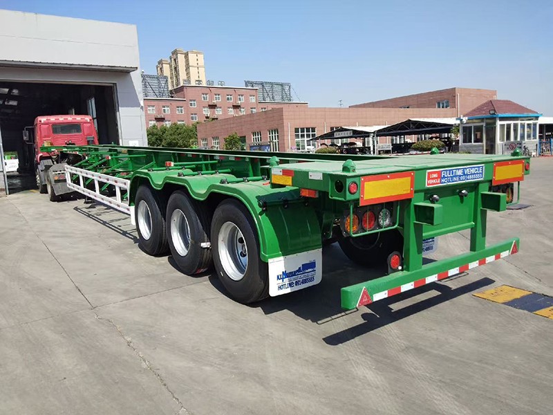 3 Axle Skeletal Truck Trailer suppliers